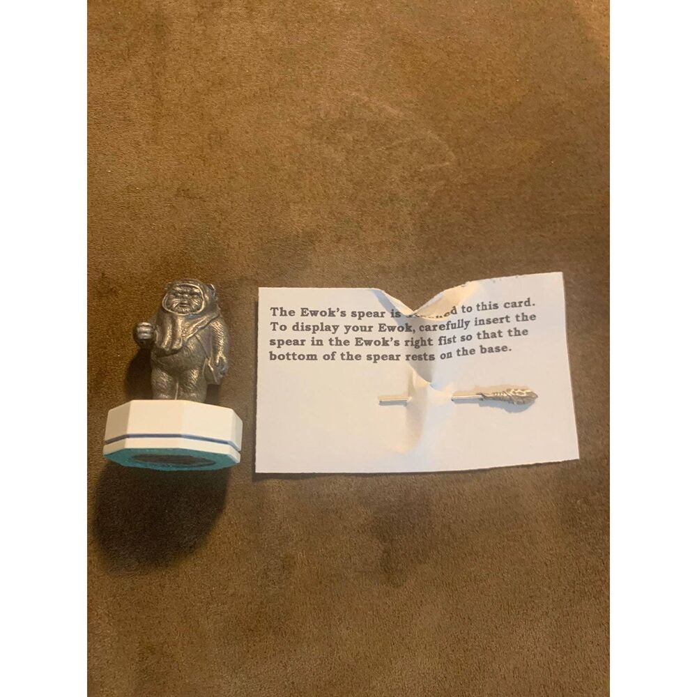 Star‎ Wars 1996 Danbury Mint Chess Ewok Pawn Lucasfilm